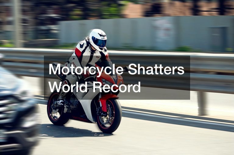 Motorcycle Shatters World Record