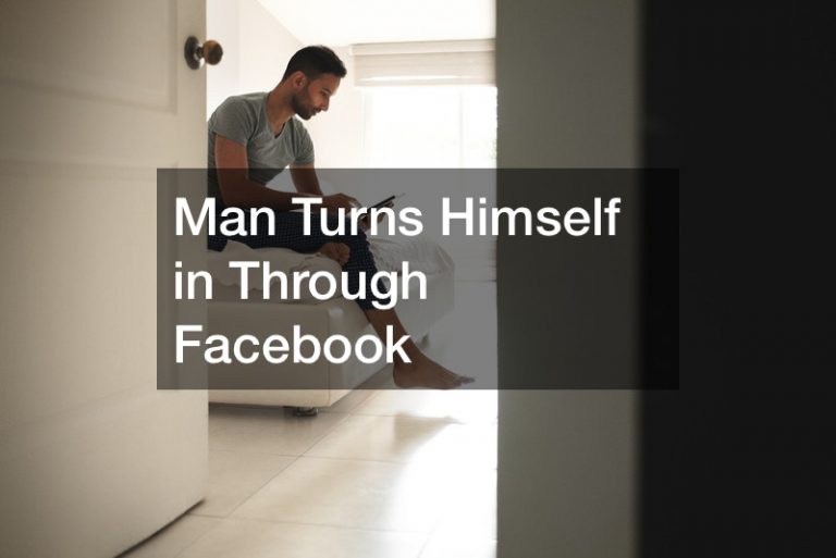 Man Turns Himself  in Through Facebook